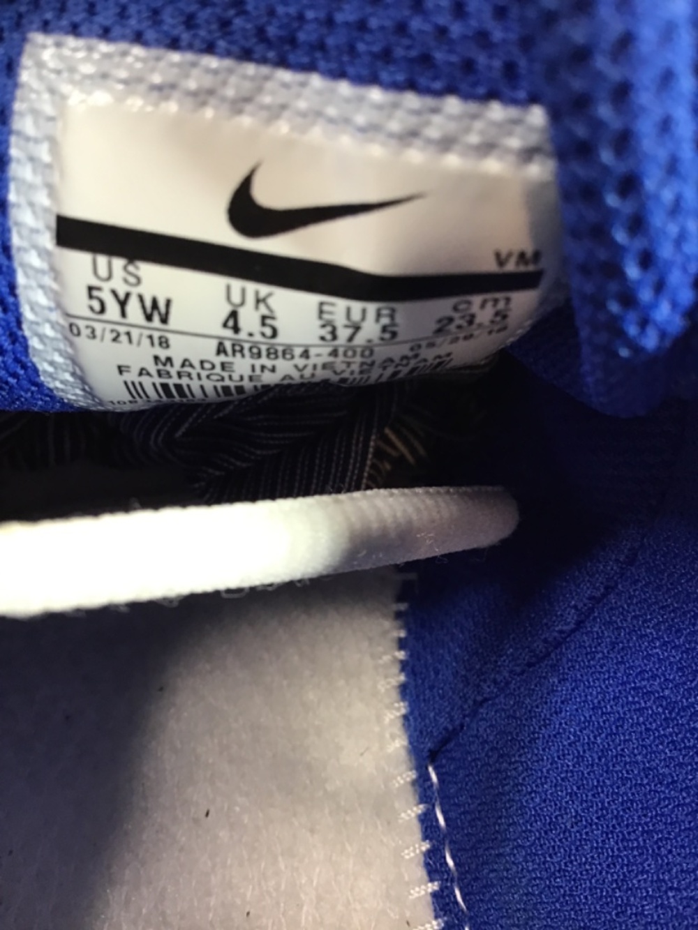 ❤️🔥Nike, youth, size 5YW, Clean, great condition, see photos before buying ❤️🔥 - Picture 5 of 5